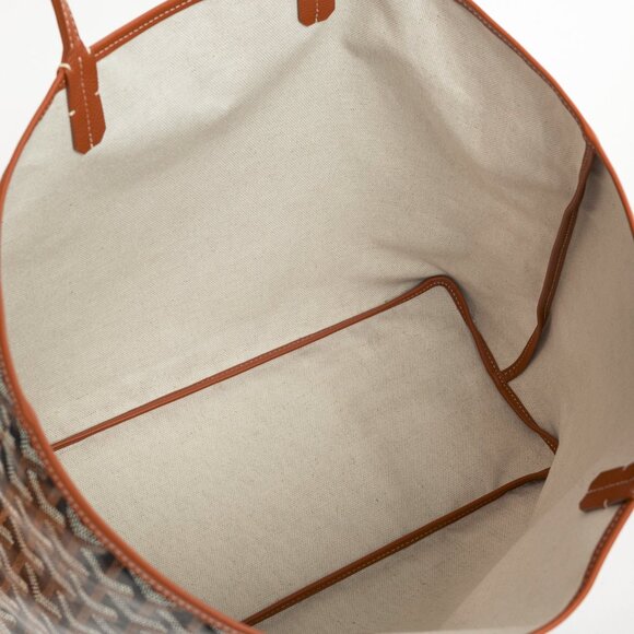 Goyard Saint Louis PM Black Goyardine Canvas Tote - Picture 11 of 11